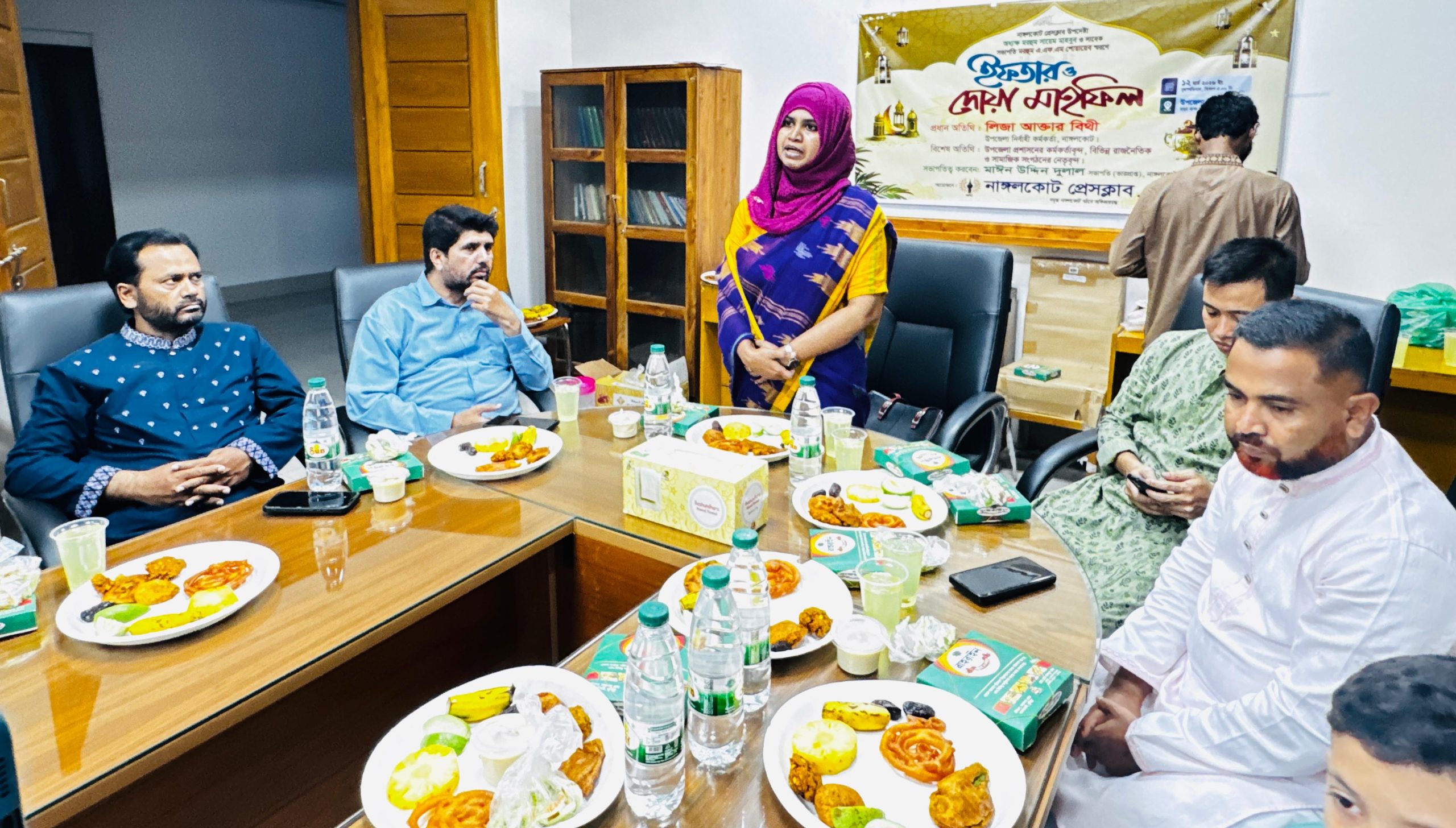 নাঙ্গলকোট প্রেসক্লাবে’র ইফতার মাহফিল