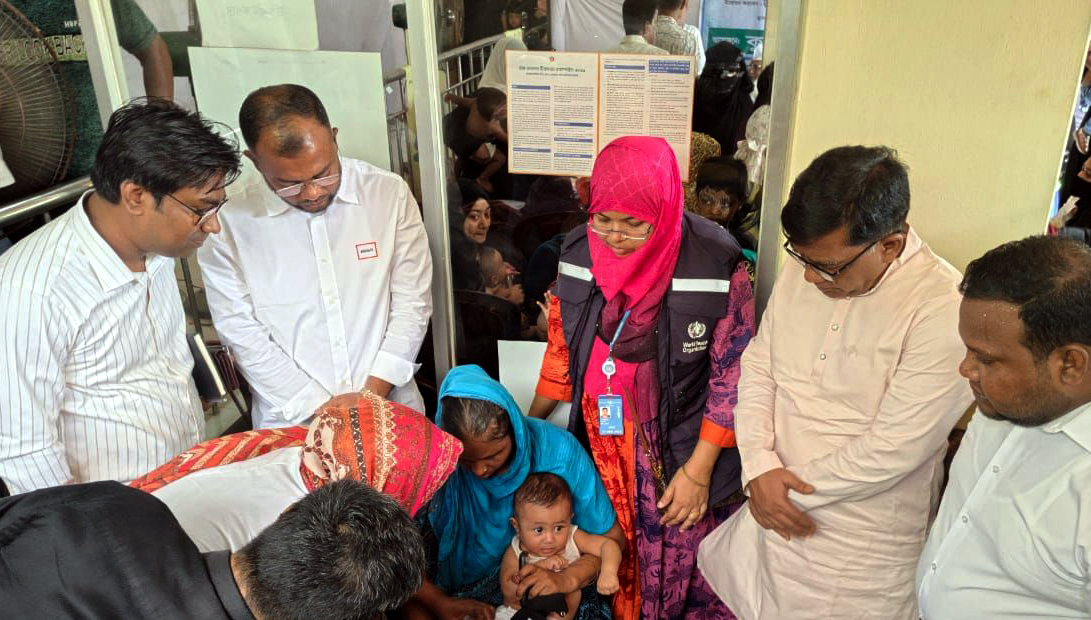 কুমিল্লায় শুরু হামের টিকাদান অভিযান, সব শিশুই আসবে টিকার আওতায়- কুসিক প্রশাসক টিপু